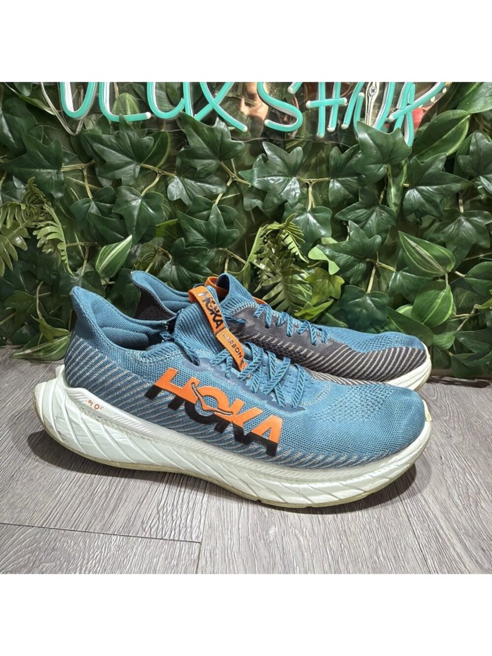 Hoka One One Carbon X 3 ProFly X Blue Coral/Black Men’s 1123192 BCBLC Size 12 D